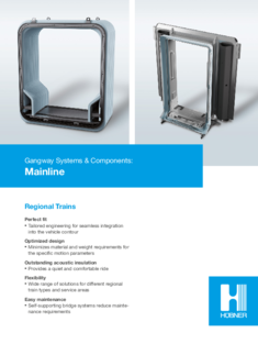 Gangway Systems: Mainline
