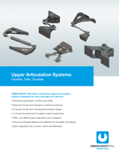 Upper Articulation Systems