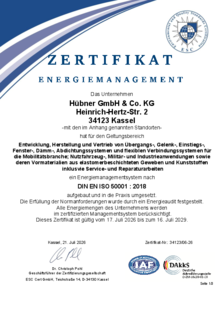 DIN EN ISO 50001:2018 - Energiemanagement
