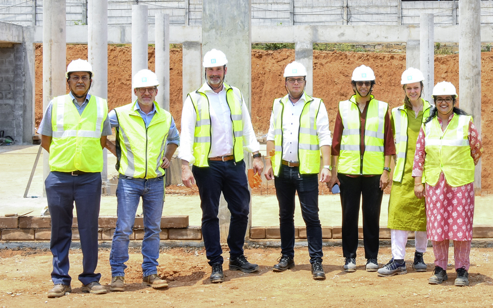 HÜBNER is building a green factory in Bangalore, India 