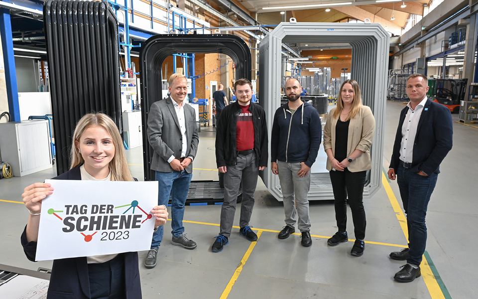 HÜBNER gibt Einblicke in Bahntechnik am bundesweiten Aktionstag